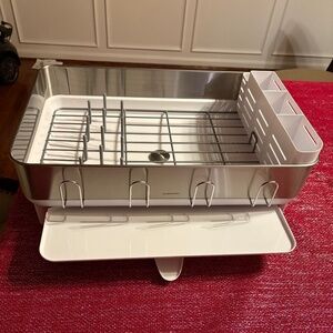 Simple Human Steel Frame Dish Rack